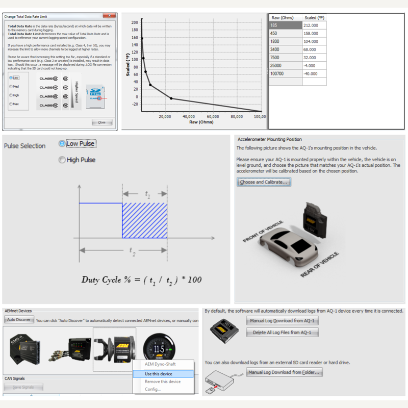 AQ-1 Data Logger Software