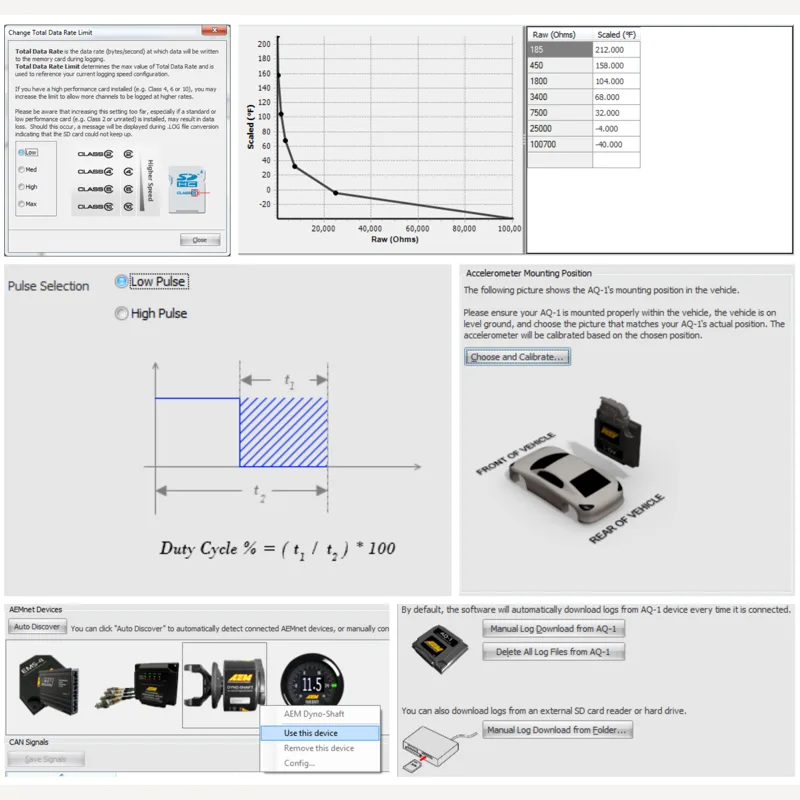 AQ-1 Data Logger Software